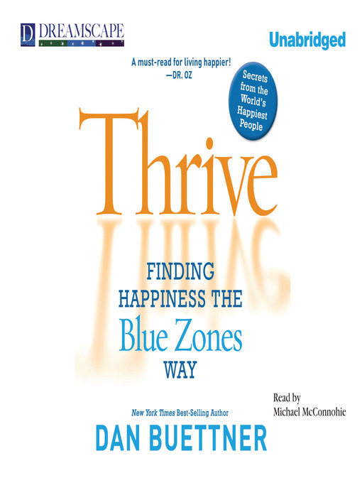 Title details for Thrive by Dan Buettner - Wait list